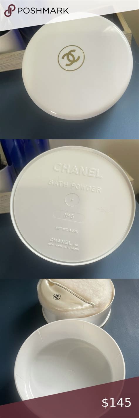 chanel chance bath powder|Chanel dusting powder with puff.